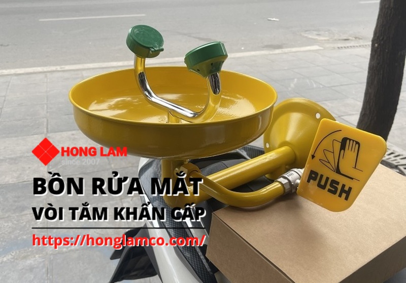 Vòi rửa mắt khẩn cấp giá rẻ, nơi bán chính hãng tại tphcm