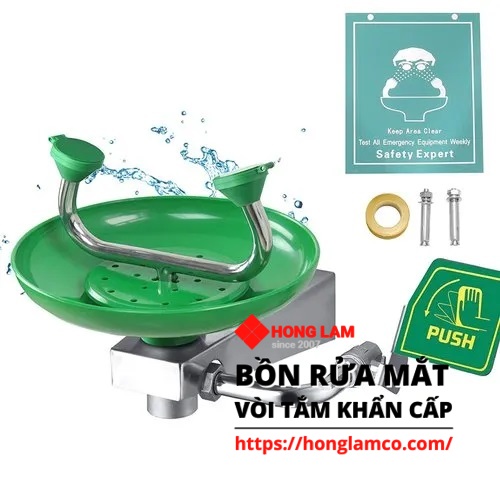 Hướng dẫn sử dụng bồn rửa mắt khẩn cấp như thế nào tiêu chuẩn?