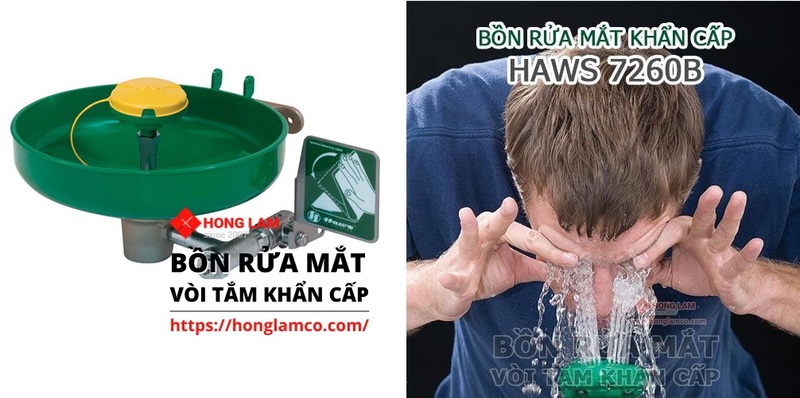 Tổng quan về bồn rửa mắt khẩn cấp Haws 7260B