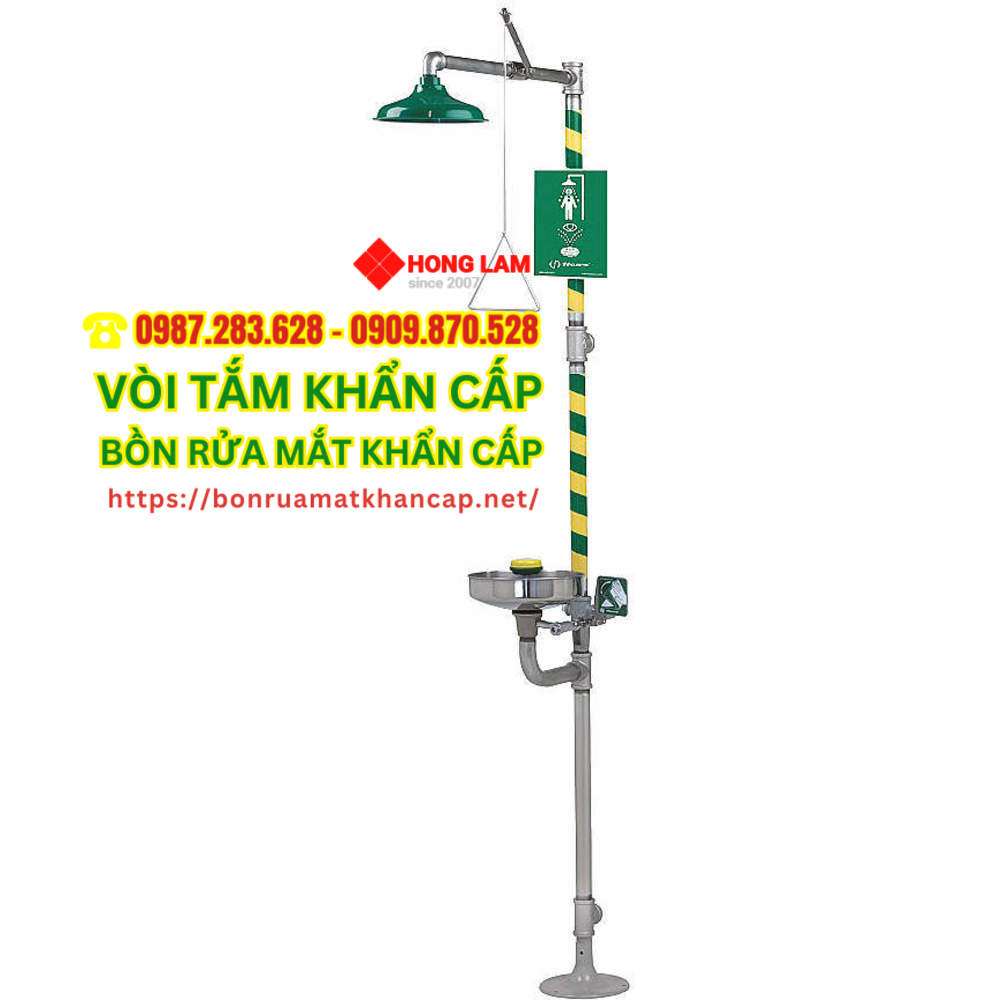 Bồn rửa mắt khẩn cấp 8300-8309 Axion - Công nghệ rửa mắt tiên tiến