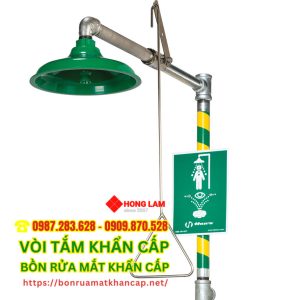 Bồn rửa mắt khẩn cấp 8300-8309 Axion - Công nghệ rửa mắt tiên tiến