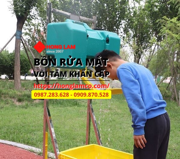 Tiêu chí chọn mua bồn rửa mắt khẩn cấp di động