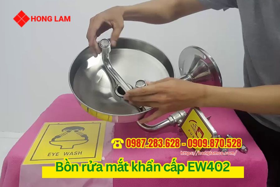 Ưu điểm nổi bật của bồn rửa mắt khẩn cấp EW402
