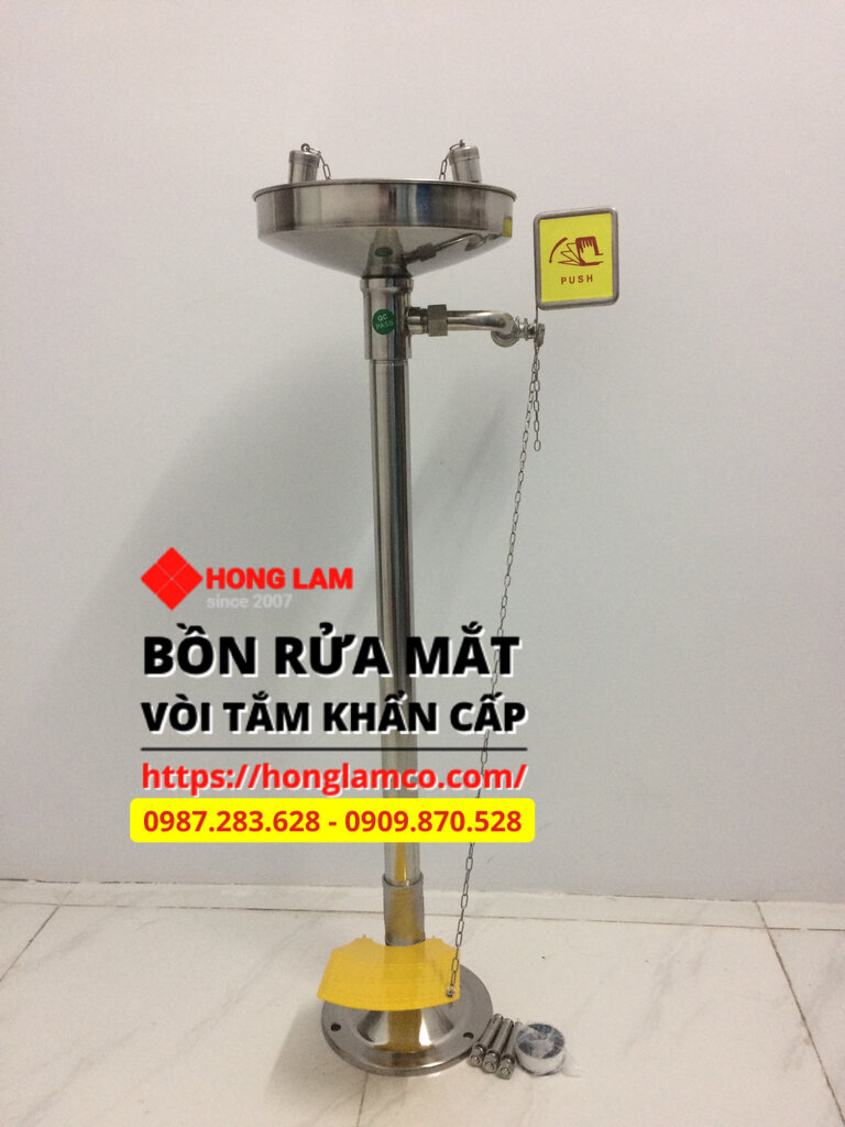 Ưu điểm nổi bật của bồn rửa mắt khẩn cấp EW407