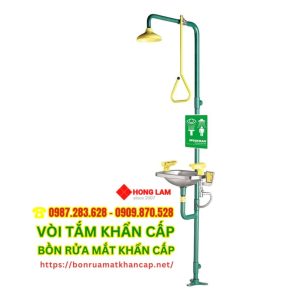 Bồn rửa mắt khẩn cấp Speakman SE603 - Thiết bị tắm và rửa mắt kết hợp