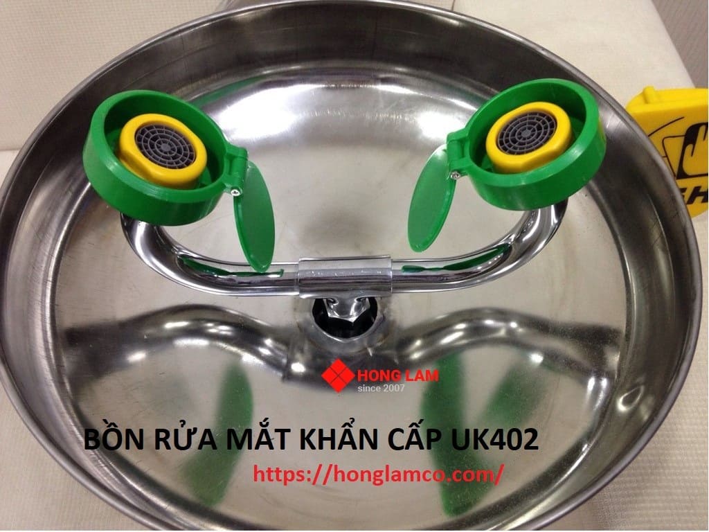 Ưu điểm nổi bật của bồn rửa mắt khẩn cấp bằng inox 304