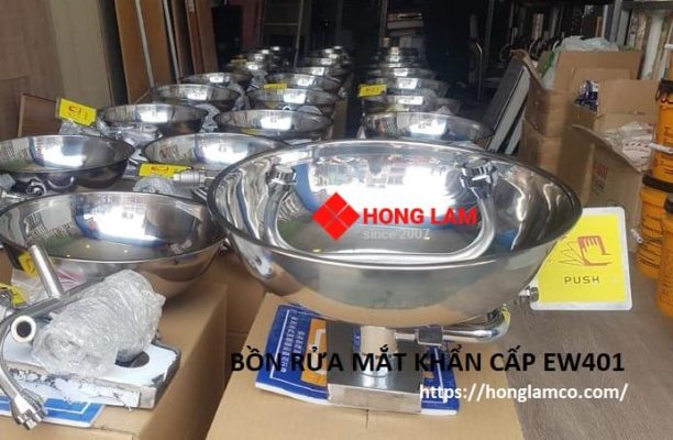 Tại sao bồn rửa mắt khẩn cấp bằng thép không gỉ 304 được ưu tiên tại các công xưởng