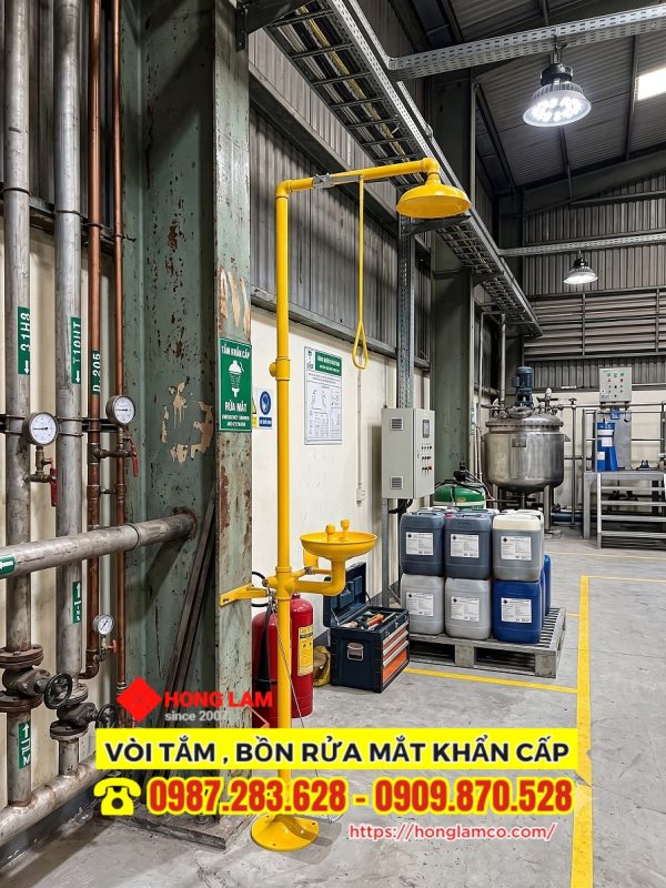 Bồn rửa mắt và tắm khẩn cấp UK306
