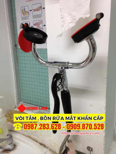 Ứng dụng của vòi rửa mắt UK301