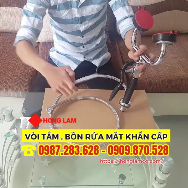 Ứng dụng của vòi rửa mắt UK301