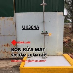 Bồn rửa mắt và tắm khẩn cấp UK304A
