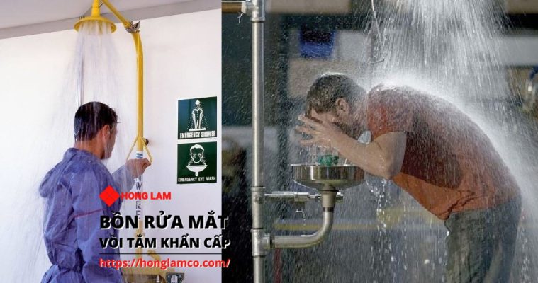 Dụng Cụ Rửa Mắt Chuyên Dụng Cho Công Xưởng, Nhà Máy