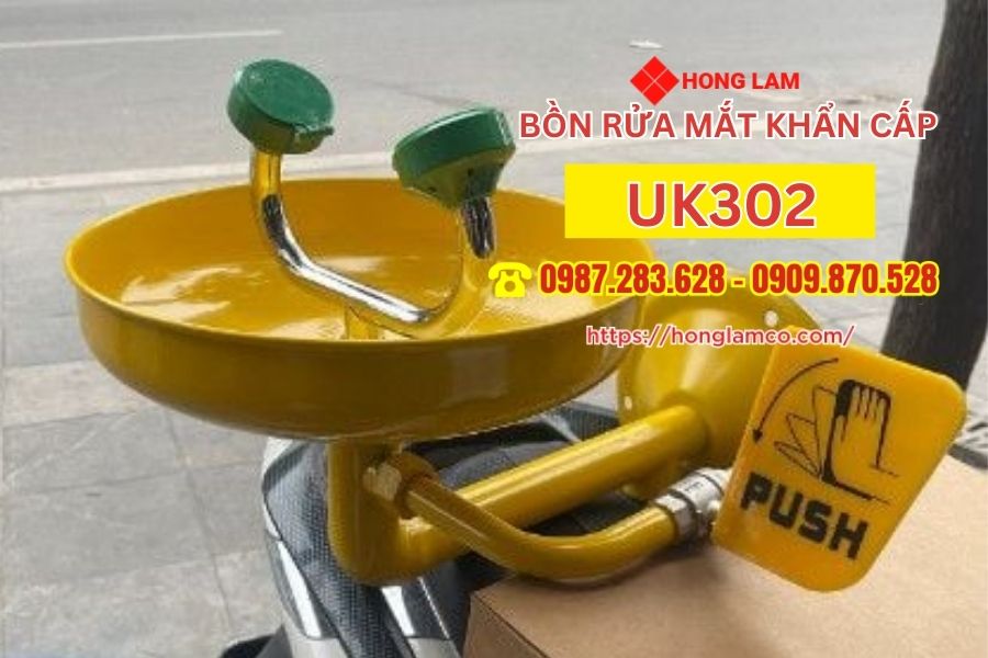 Hướng Dẫn Sử Dụng Bồn Rửa Mắt Khẩn Cấp UK302 Đúng Cách