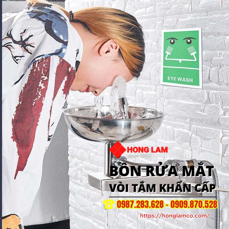 Một Số Lưu Ý Khi Lắp Đặt Thiết Bị Rửa Mắt Khẩn Cấp