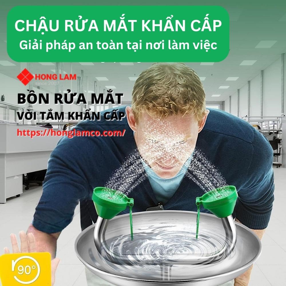 Các quy định về vòi rửa mắt khẩn cấp cơ sở cần nắm vững